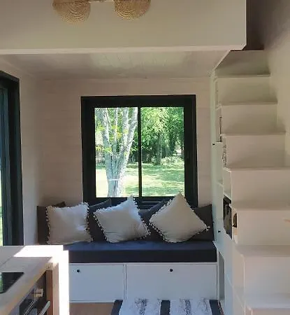 Villa Tiny House Chez Caroline Gaillan-en-Médoc Exterior foto